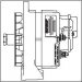 8MR2049KA | PRESTOLITE LEECE NEVILLE | ALTERNATOR 12V 51A 8MR2049KA 110-517