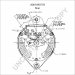 A001090778 | PRESTOLITE LEECE NEVILLE | ALTERNATOR A001090778 