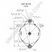 A0014827JB | PRESTOLITE LEECE NEVILLE | ALTERNATOR A0014827JB 